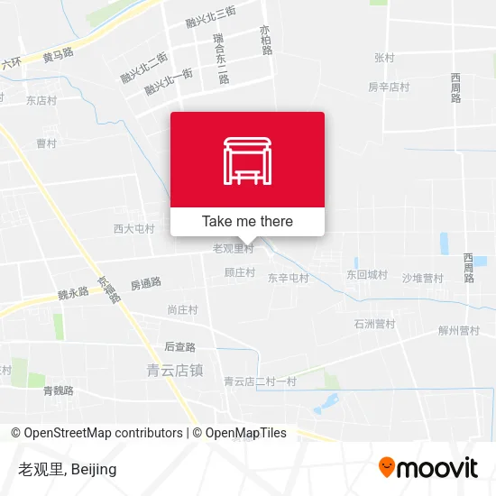 老观里 map