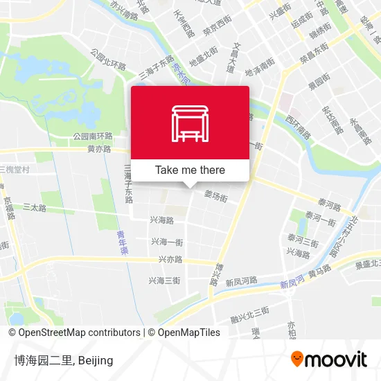 博海园二里 map