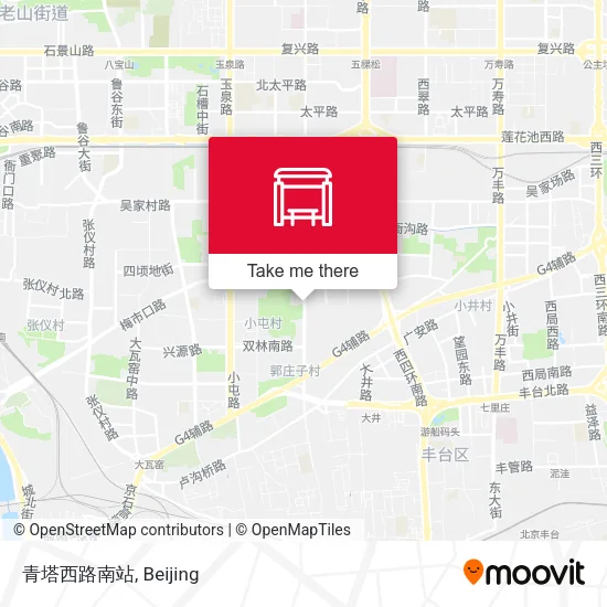 青塔西路南站 map