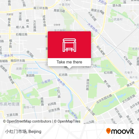 小红门市场 map