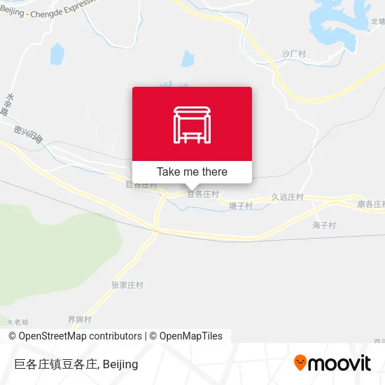 巨各庄镇豆各庄 map