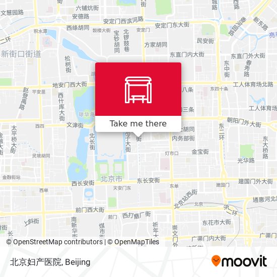 北京妇产医院 map