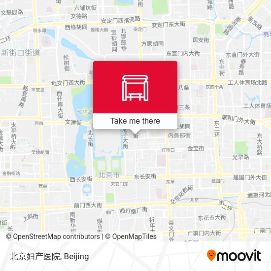 北京妇产医院 map