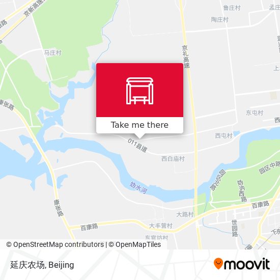 延庆农场 map