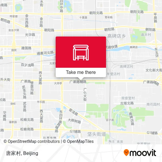 唐家村 map