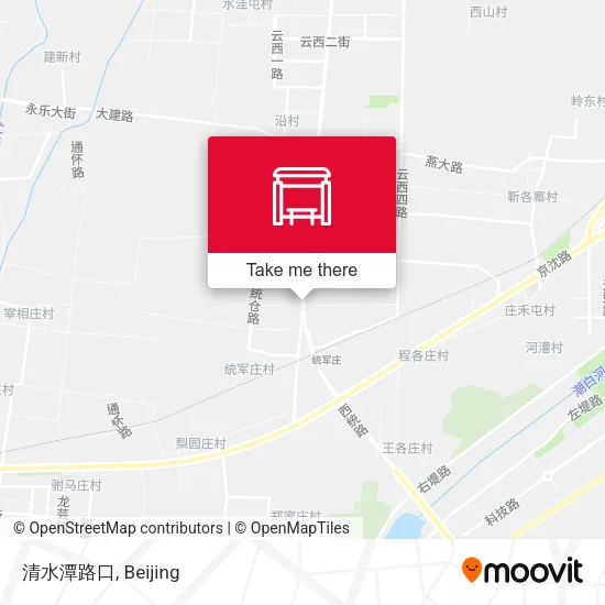清水潭路口 map