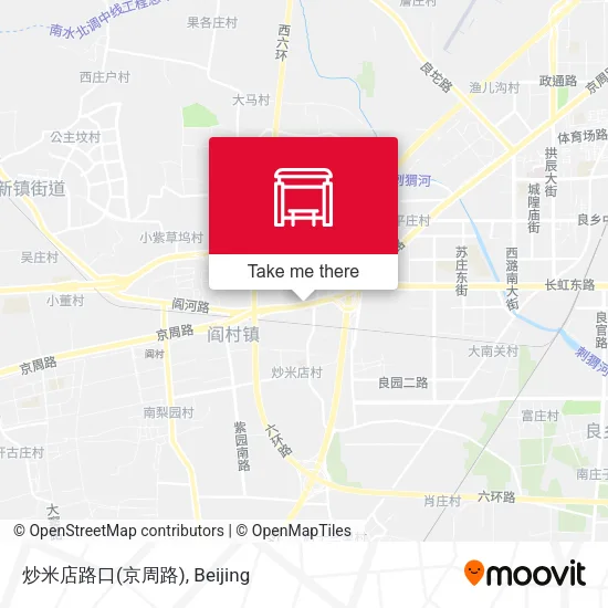 炒米店路口(京周路) map