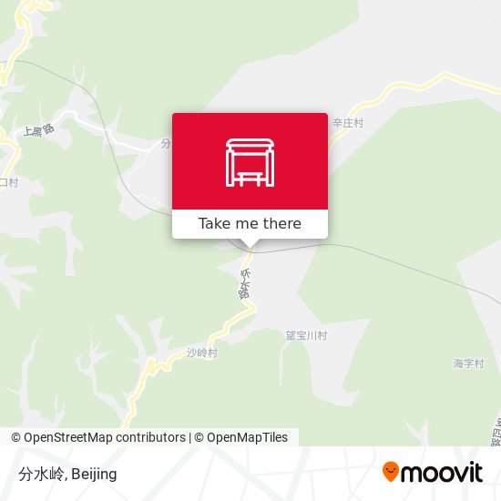 分水岭 map