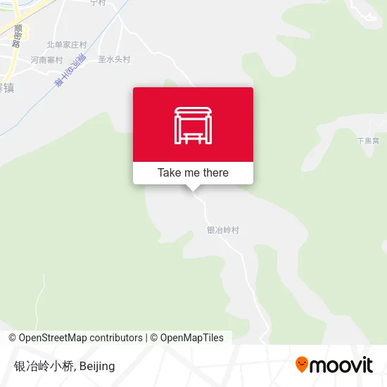 银冶岭小桥 map