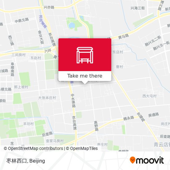 枣林西口 map