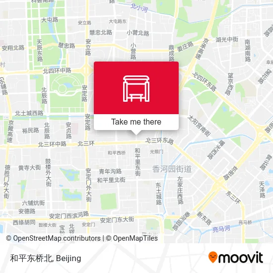 和平东桥北 map