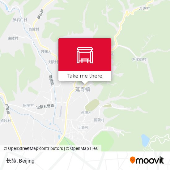 长陵 map