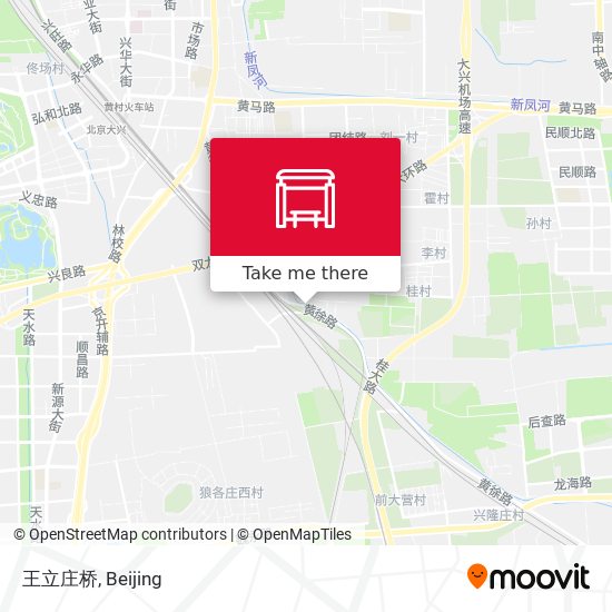 王立庄桥 map