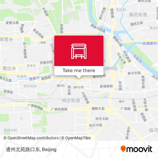 通州北苑路口东 map