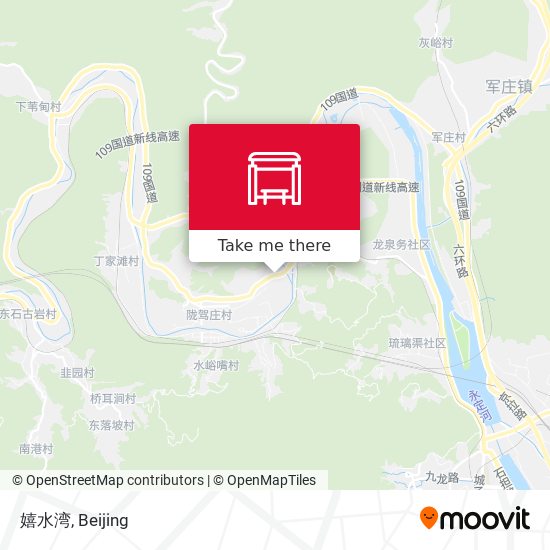 嬉水湾 map
