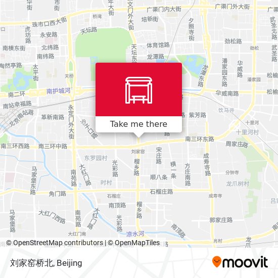 刘家窑桥北 map