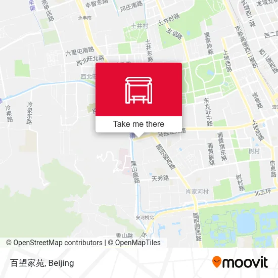 百望家苑 map