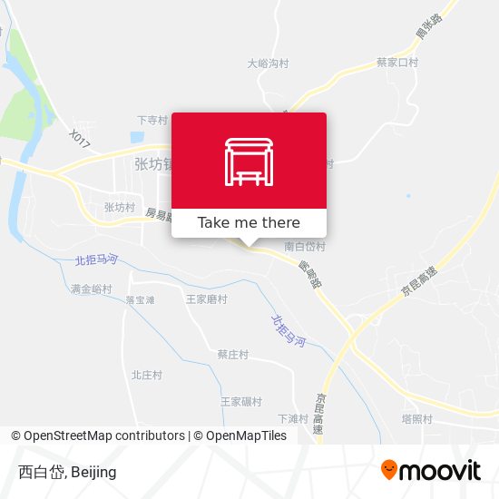 西白岱 map
