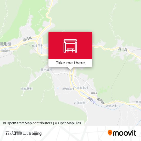 石花洞路口 map