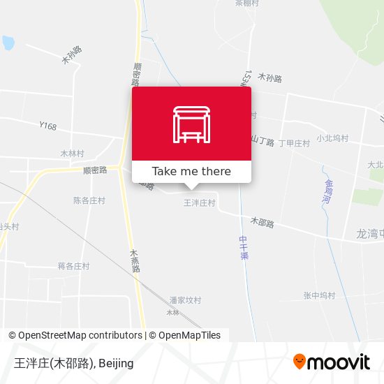 王泮庄(木邵路) map