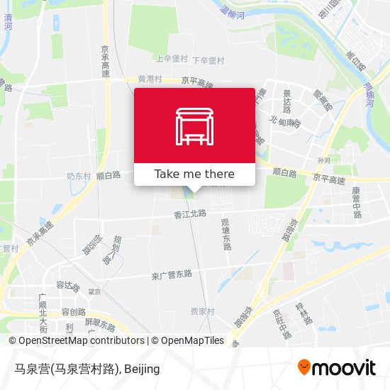 马泉营(马泉营村路) map