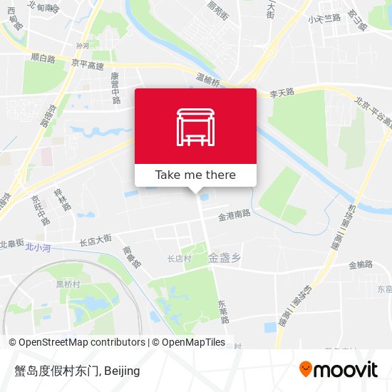 蟹岛度假村东门 map