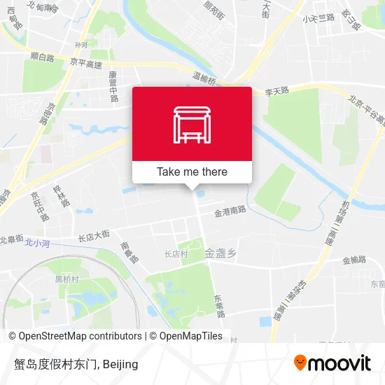 蟹岛度假村东门 map