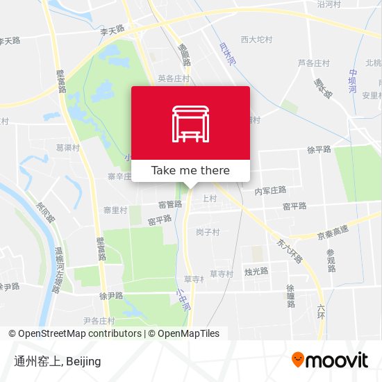 通州窑上 map