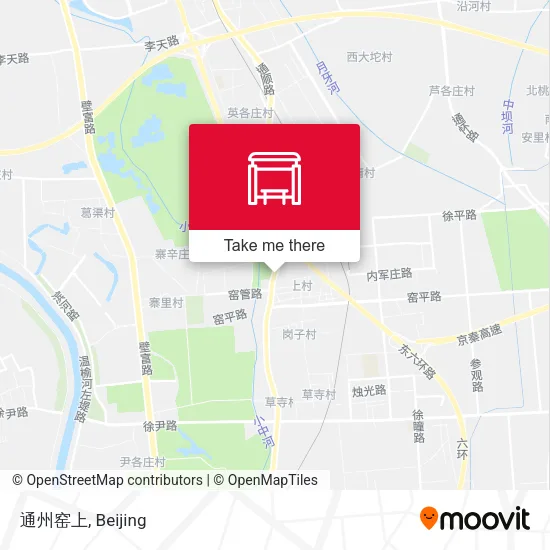 通州窑上 map