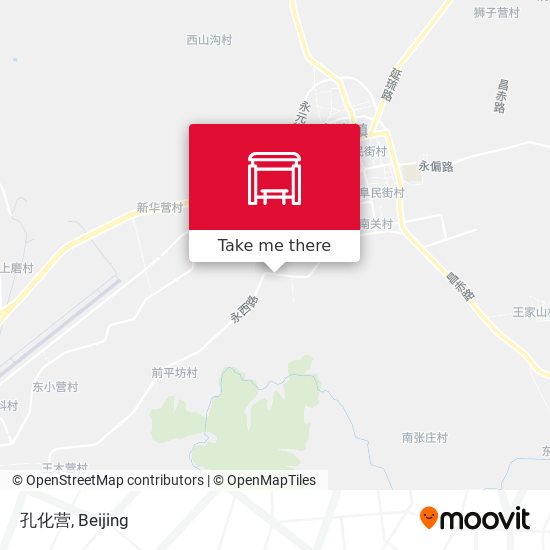 孔化营 map
