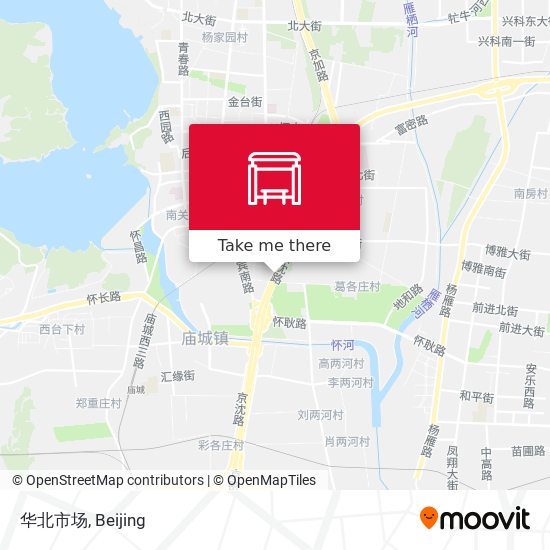 华北市场 map