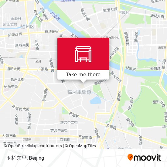 玉桥东里 map
