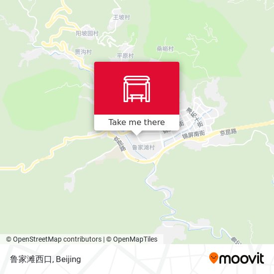 鲁家滩西口 map