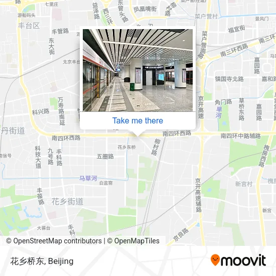 花乡桥东 map