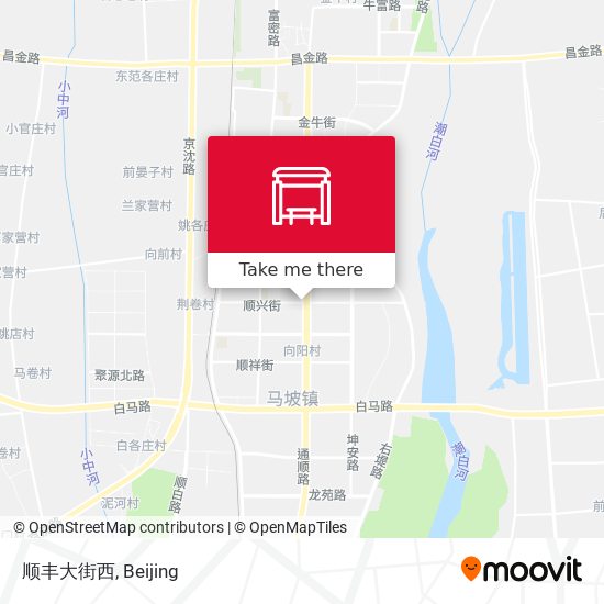 顺丰大街西 map