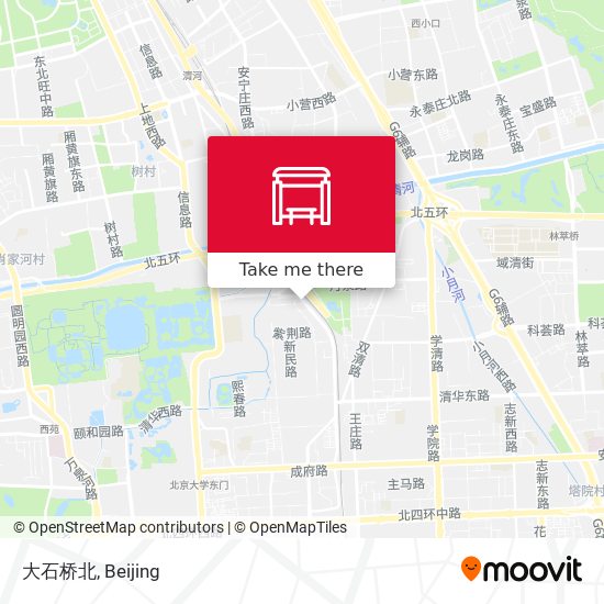 大石桥北 map