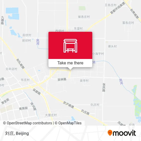刘庄 map