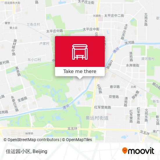 佳运园小区 map