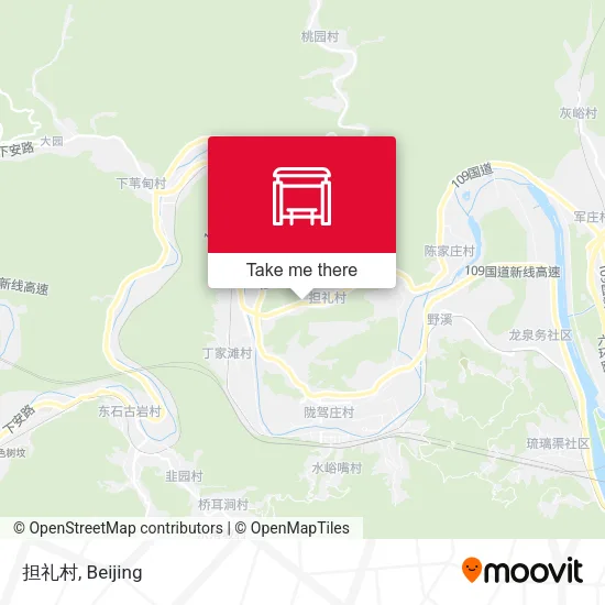 担礼村 map