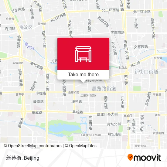 新苑街 map
