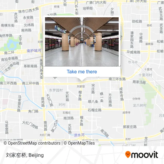 刘家窑桥 map