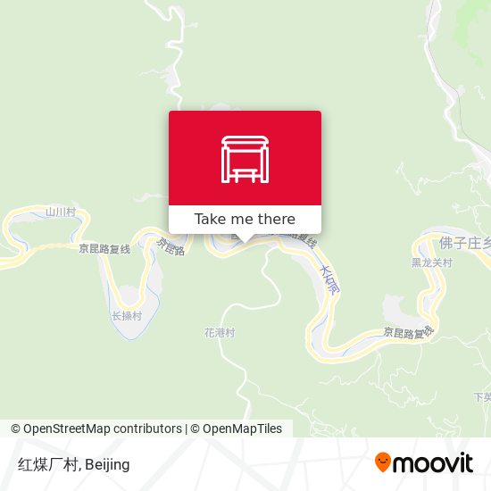 红煤厂村 map