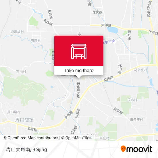 房山大角南 map