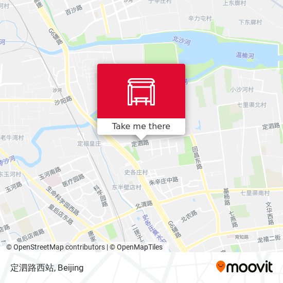 定泗路西站 map