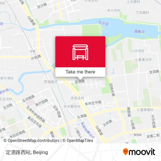 定泗路西站 map