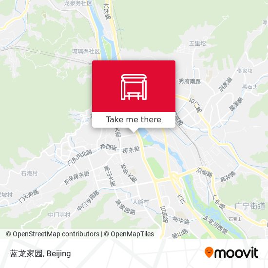 蓝龙家园 map