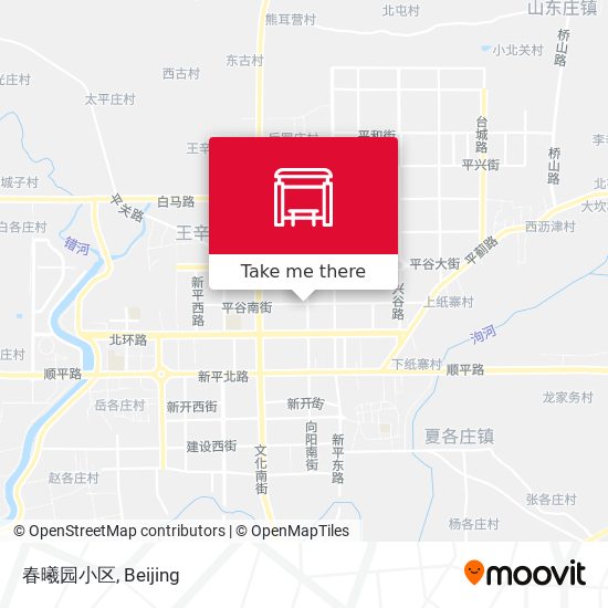 春曦园小区 map