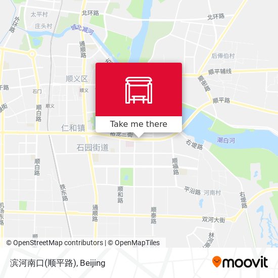 滨河南口(顺平路) map