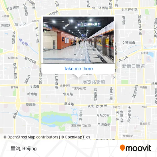 二里沟 map