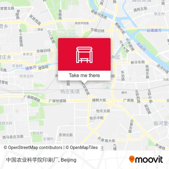 中国农业科学院印刷厂 map